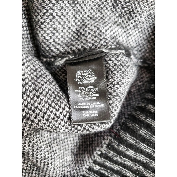 🔥 LA VIE REBECCA TAYLOR Jacquard Leopard
Print Cardigan SIZE MEDIUM - Picture 5 of 12